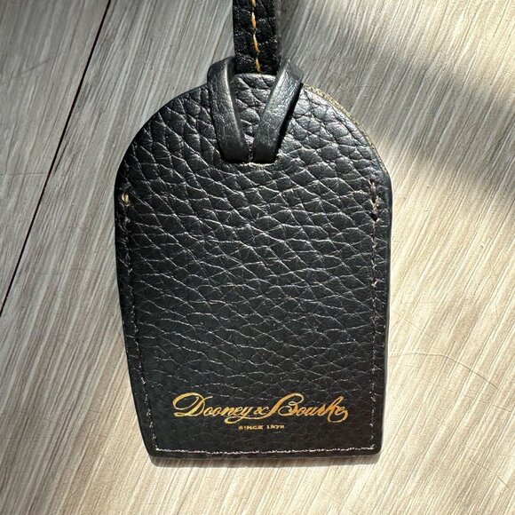 Dooney & Bourke Black and Copper Leather Colored Tote - Picture 15 of 16